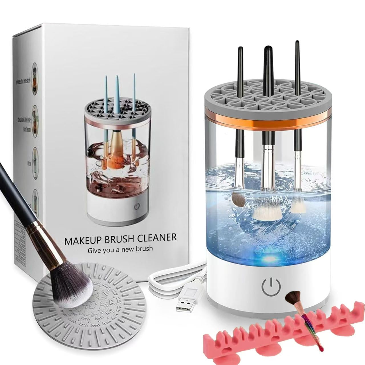 Smart Makeup Brush Cleaner